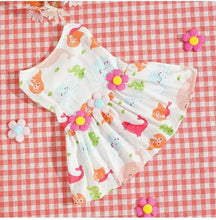 Load image into Gallery viewer, Adorable Printed Puppy Summer Dress
