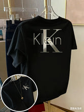 Load image into Gallery viewer, Front and back short-sleeved t-shirts, with logo - Trendy summer and spring women's printed t-shirts. Your best choice
