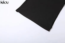 Load image into Gallery viewer, Elegant Collar Side Slit Dress

