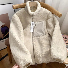 Load image into Gallery viewer, Warm Stand Collar Motorcycle Jacket
