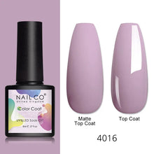 Load image into Gallery viewer, NAILCO 8ml Pink Red Colors Gel Nail Polish Nail Art Varnishes Gel Lacquer Coat LED Nails Manicure Design UV Gel Varnish Soak Off
