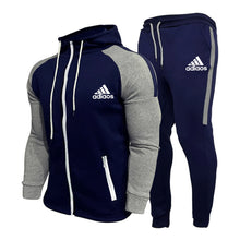 Load image into Gallery viewer, Men’s Retro Fleece Sportswear Set
