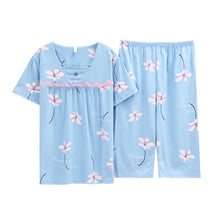 Load image into Gallery viewer, Cotton Cartoon Summer Pajama Set
