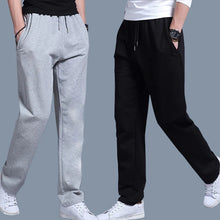 Load image into Gallery viewer, Spring Autumn Joggers Men Jogging Sweatpants Sportswear Knit Tracksuit Sports Pants Trousers Oversize Wide Leg Clothing

