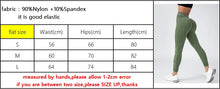 Load image into Gallery viewer, Women Striped Leggings V Back Fashion Gym Outdoor Fitness Athletic Workout Elastic Leggins Yoga Pants Sports Training Tights
