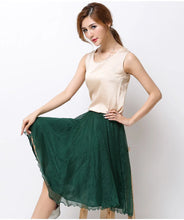 Load image into Gallery viewer, Silk Pleated High Waist Midi
