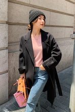 Load image into Gallery viewer, Double Faced Wool Korean Coat
