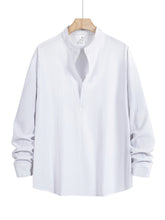 Load image into Gallery viewer, Lightweight Henley Casual Shirt Men
