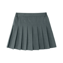 Load image into Gallery viewer, Girls Summer Skirts Kids Fashion Solid Color Pleated High Waist A-Line Skirts Daily Casual Elastic Waist Mini Skirt Bottoms
