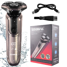 Load image into Gallery viewer, Electric Shaver for Men New 3-Blade Portable Professional Home Use Shaving Razor with Ergonomic Handle Ultra-Smooth Performance
