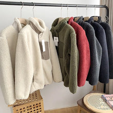 Load image into Gallery viewer, Warm Stand Collar Motorcycle Jacket
