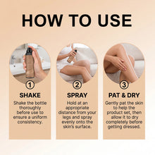 Load image into Gallery viewer, Leg Makeup Mist for Covering Leg Flaw Spots Even Skin Tone Long Lasting Leg Makeup Waterproof Body Makeup Spray for Legs Feet
