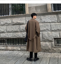 Load image into Gallery viewer, Korean Inspired Long Windbreaker
