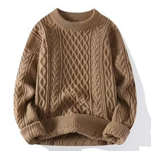 Load image into Gallery viewer, 2024 Autumn Winter Men's Sweater Japan Fashion Men Clothing Striped Sweater Men Casual Streetwear Pullover O-Neck Sweaters Men
