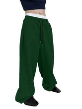Load image into Gallery viewer, Mens Sweatpants Straight Fit Joggers for Sports and Streetwear Loose Oversized Casual Pant Drawstring Multi-pocket Men Long Pant
