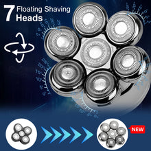 Load image into Gallery viewer, Shaver for Men Electric Shaver Bald Head Shaver 5 in 1 Hair Clipper for Bald Man Beard Trimmer Shaving Machine Bald Head Razor 7
