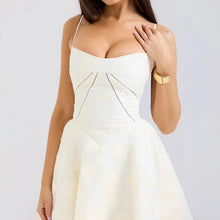 Load image into Gallery viewer, Elegant Lace-Up A-Line Summer Dress

