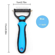 Load image into Gallery viewer, Pet Deshedding Brush Cat Comb Self Cleaning Hair Remover Grooming Tool for Dog and Cats De-Matting Comb Cleaning Pets Supplies
