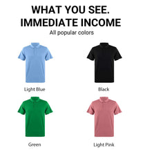 Load image into Gallery viewer, Poland Coat Of Arms Print Polo Shirt Mens Casual Breathable Lapel Tops Basic Short Sleeve T-Shirts Summer Commuting Male Clothes
