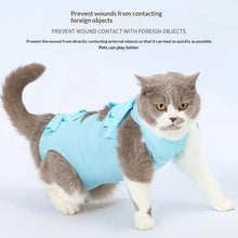 Load image into Gallery viewer, Pet Neutering Suit Cat Postoperative Recovery Clothes Anti-Licking Adjustable Wound Protective Clothing Pet Supplies
