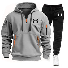 Load image into Gallery viewer, Zippered Multi Pocket Tracksuit
