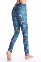 Load image into Gallery viewer, Women Leggings High Waist Cartoon Comic Beauty Print Trousers Soft Female Casual Elastic Pant
