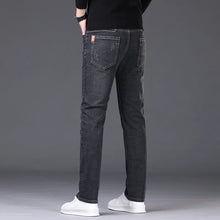 Load image into Gallery viewer, Men Fashion Straight Jeans Men 2025 New Stretch Slim Fit Pants Comfortable Soft Business Denim Trousers Male Brand Clothing
