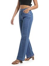 Load image into Gallery viewer, Retro Straight High Waist Jeans
