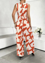 Load image into Gallery viewer, Vacation V Neck Wide Leg Jumpsuit
