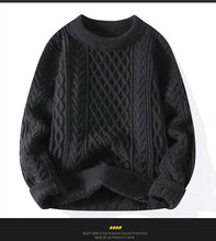 Load image into Gallery viewer, Sweater, Autumn and Winter Men's Thick Crumpled Sweater Jacket, Christmas Couple's Thread

