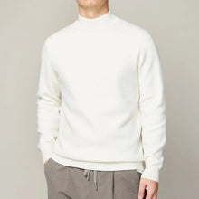 Load image into Gallery viewer, Mock Neck Slim Knit Sweater
