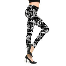 Load image into Gallery viewer, Women Leggings High Waist Cartoon Comic Beauty Print Trousers Soft Female Casual Elastic Pant
