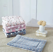 Load image into Gallery viewer, Flannel Pet Sleeping Mat Dog Bed Cat Litter Puppy Bed Dog Sofa Lovely Mattress Cushion for Small Large Dog Blanket For Winter
