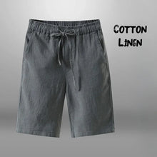 Load image into Gallery viewer, Cotton Linen Casual Beach Shorts

