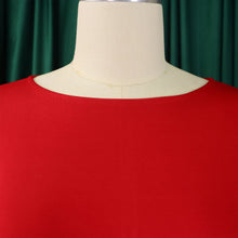 Load image into Gallery viewer, Elegant O-Neck Sheath Midi Dress
