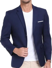 Load image into Gallery viewer, White Formal Men Suit Blazer
