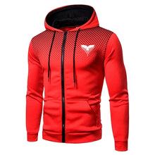 Load image into Gallery viewer, Men's Tracksuit Zipper Coat and Black Sweatpants Outdoor Casual Sporty Hoodie Jogging Suit Male Autumn Training Set Sweatshirts
