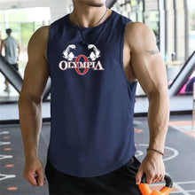 Load image into Gallery viewer, 2026  Bodybuilding Sports Tank Tops Men Gyms Fitness Workout Sleeveless Shirt Male Summer Loose Undershirt Running men Vest
