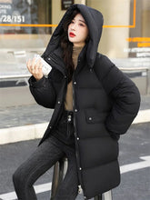 Load image into Gallery viewer, Warm Hooded Winter Padded Jacket
