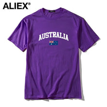Load image into Gallery viewer, Australia Flag Cotton Graphic Tee
