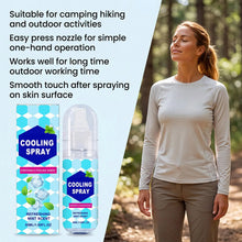 Load image into Gallery viewer, Cooling Spray for Body 50ml Summer Face Refreshing Mist Mint Scent Instant Cooling Spray for Adults Outdoor Activities Workout
