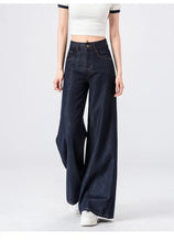 Load image into Gallery viewer, Women's Lightweight Wide Leg Straight-Leg Jeans Stylish and Comfortable Denim Pants for Effortless Fashion Summer Thin Trousers
