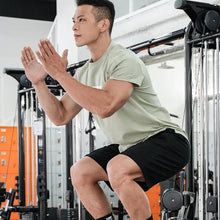 Load image into Gallery viewer, Men's Gym T Shirts Quick Dry Short Sleeve Summer Sports T-shirt Elastic Fitness Workout Tops Casual Bodybuilding Athletic Tee
