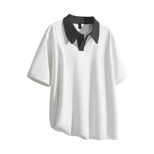 Load image into Gallery viewer, Oversized Contrast Summer Polo Shirt
