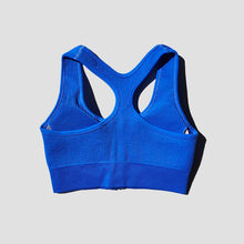 Load image into Gallery viewer, Sports Bra Crop Top Zipper Fitness Women Sportswear Sport Top Bras For Fitness Gym Female Running Push Up Yoga Workout Bra
