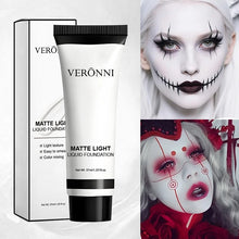 Load image into Gallery viewer, Halloween Pure White Makeup Foundation Mixable Pure White Foundation Adjuster Concealer Face Paint Makeup Clown COS Carnival
