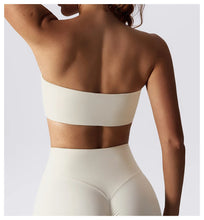 Load image into Gallery viewer, Sports Bra Sport Top Woman Gym Underwear Strapless Bustier Breathable Elastic Workout Tops Fitness Training Brassiere Yoga Bras
