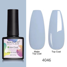 Load image into Gallery viewer, NAILCO 8ml Pink Red Colors Gel Nail Polish Nail Art Varnishes Gel Lacquer Coat LED Nails Manicure Design UV Gel Varnish Soak Off
