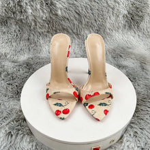 Load image into Gallery viewer, New High Heels for Women, Slim Heels, Pointed Sandals for Women, Sexy and Socialite Style for Wearing on the Outside
