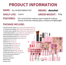 Load image into Gallery viewer, All In One Makeup Set Gathering All Cosmetic Including Base Makeup, Concealer, Contour ,Powder Blusher, Eyebrow Eye, Lip Makeup
